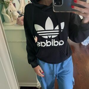 Black adidas hoodie